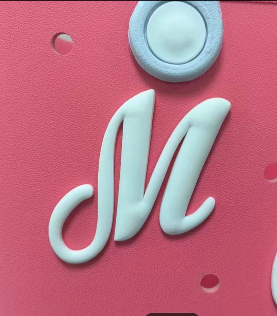 Tote bag letters