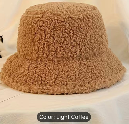 Fleece bucket hat